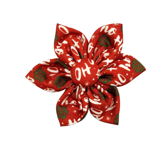 50/100pcs Christmas Pet Dog Flower Collar Accessories Slidable Pet Dog Bow Tie Collar Dog Grooming Accessories For Small Dogs - KADIR MARKET