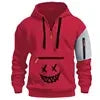 Wholesale XXS Size Men's Anti-Shrink Hoodie Custom Logo Knitted Winter Fashion Streetwear Zipper-Up Style Solid Loose Fit - KADIR MARKET