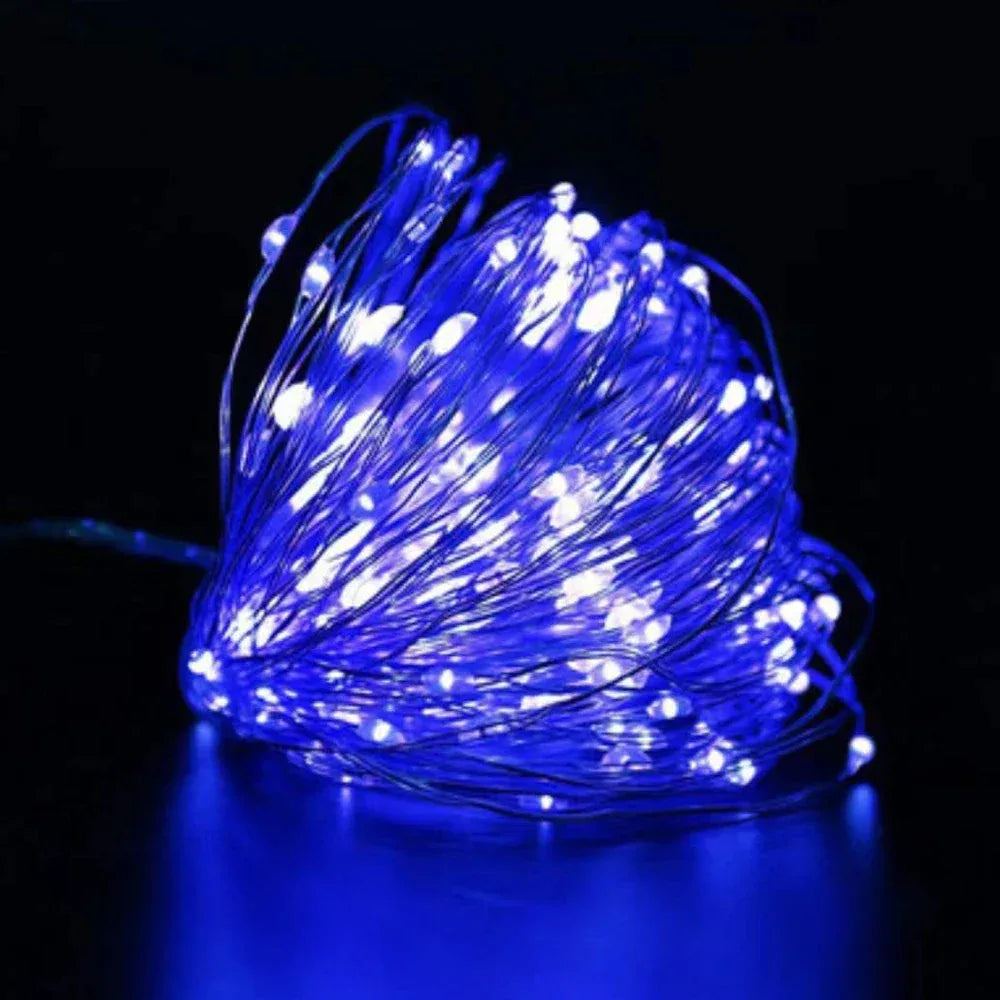 Led Fairy Lights Battery Operated Copper Wire String Lights DIY Christmas Wedding Party bedroom Decoration Garland Lights - KADIR MARKET